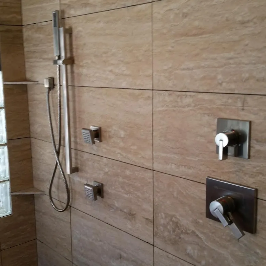Shower fixture installation for Water Heater Replacement in Hazel Crest